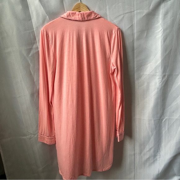 Victoria’s Secret Long Sleeve, Button Down, Sleep Shirt/Dress - Picture 3 of 7
